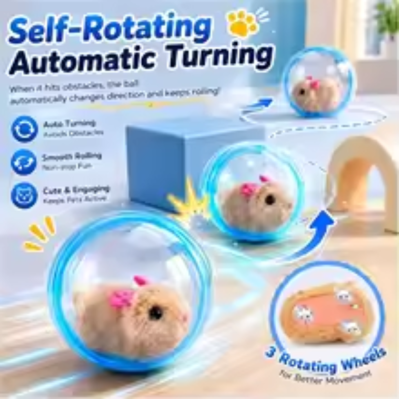 Cat ball automatically changing direction when it meets an obstacle